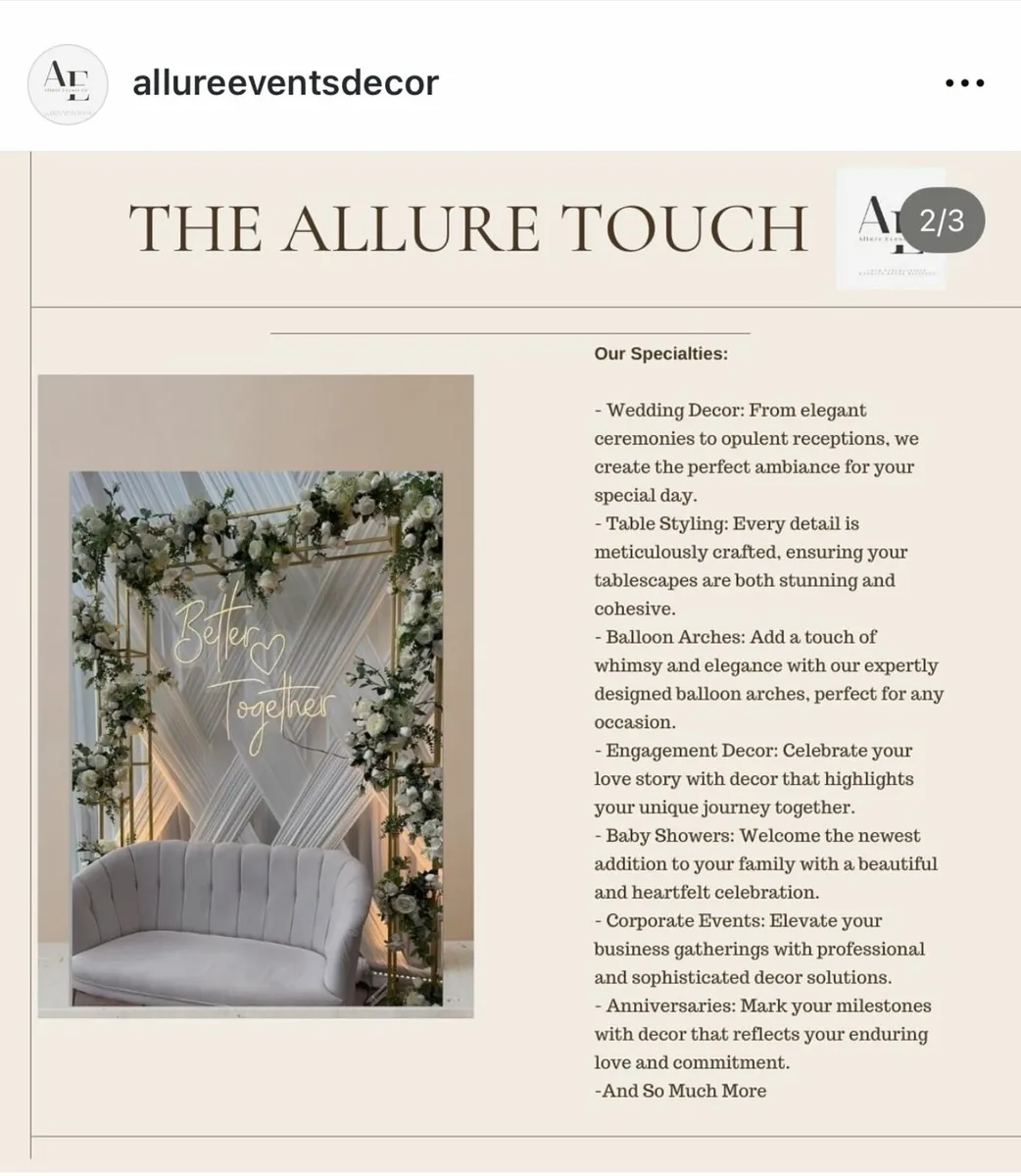 Wedding Decor Business - Image 4