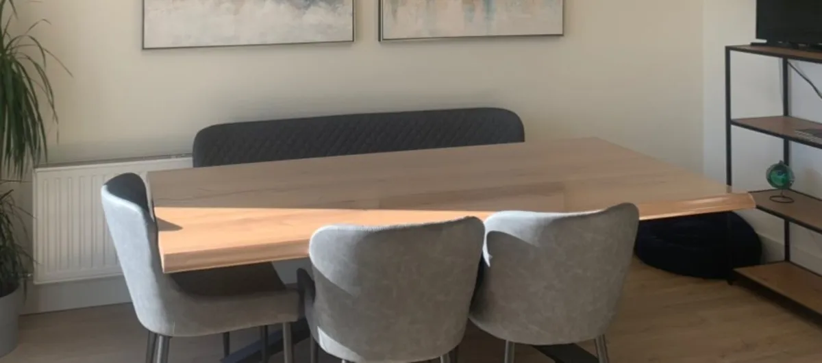 Oak Dining Table Top - Image 2