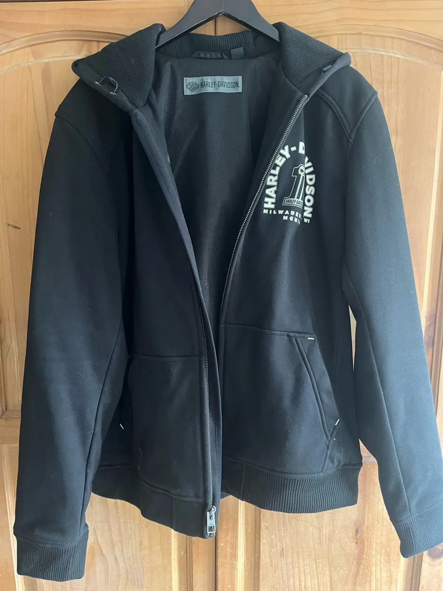 Harley Davidson Mororcycle Riding Hoodie - Image 2