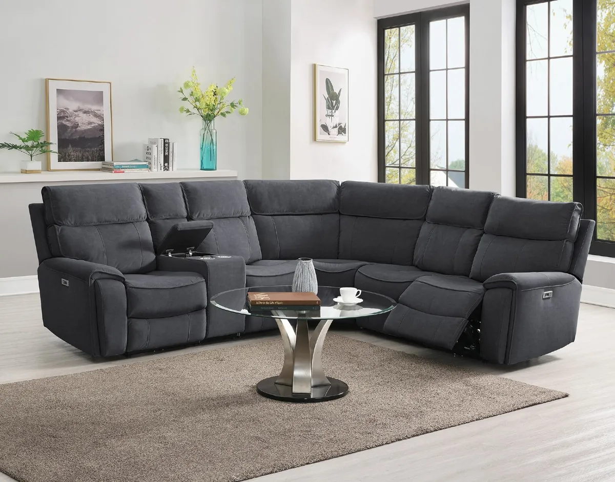 CORNER SOFA and SOFAS : ALL ELECTRIC !! - Image 1