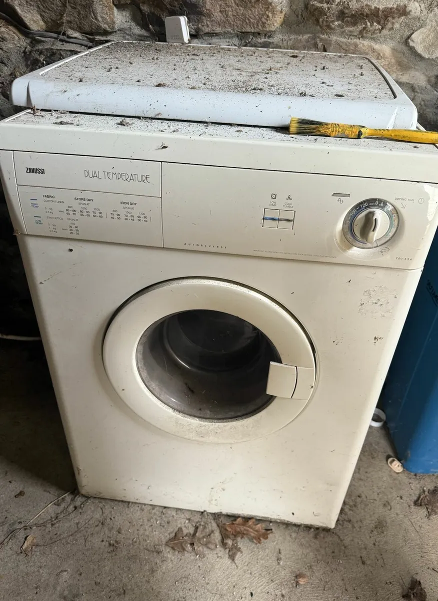 Zanussi dual temperature tumble dryer