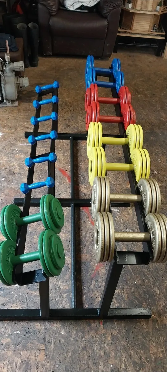 STAND AND WEIGHTS - Image 1