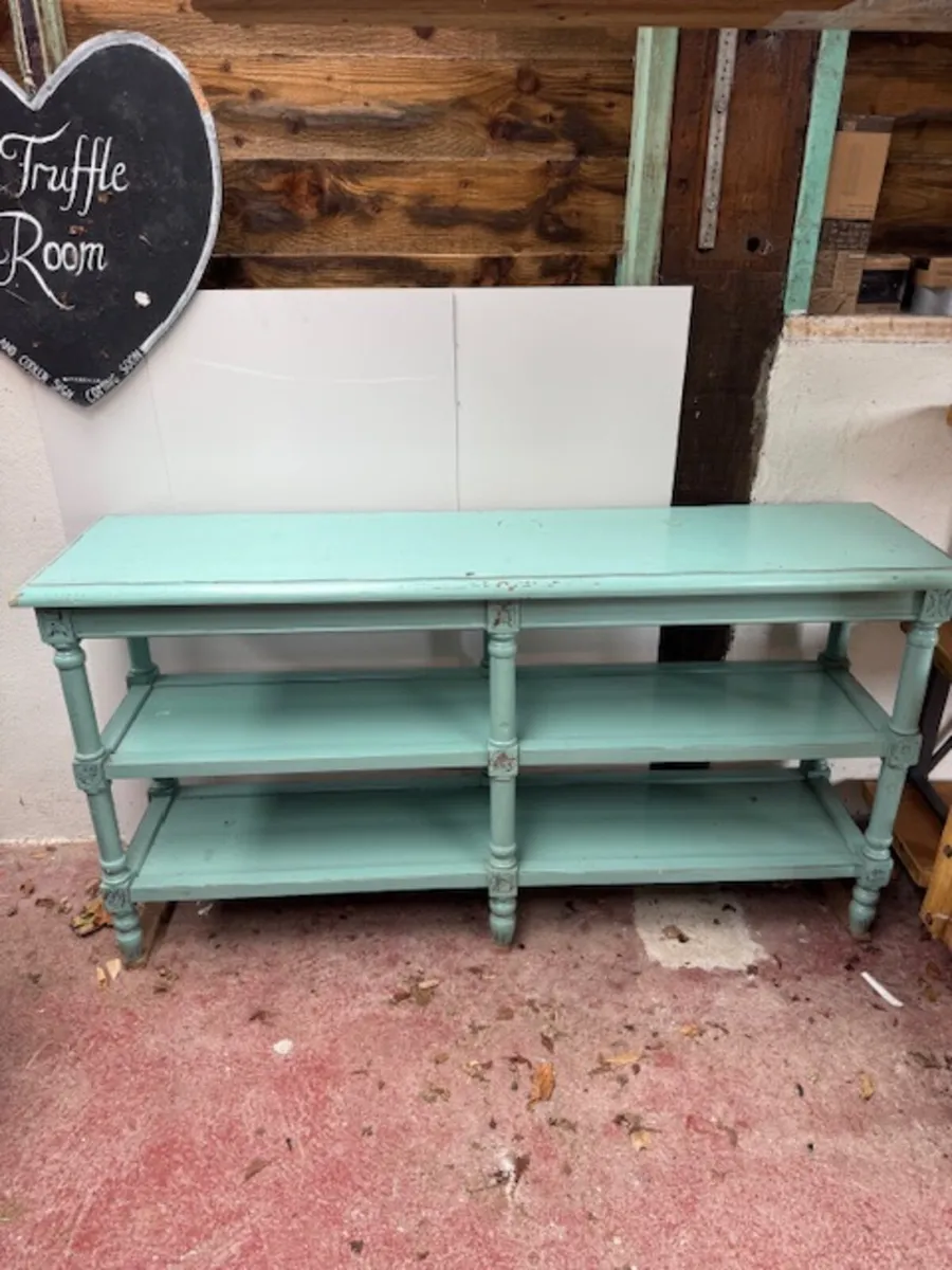 FOR SALE: Vintage Turquoise Console Table – €70 - Image 1