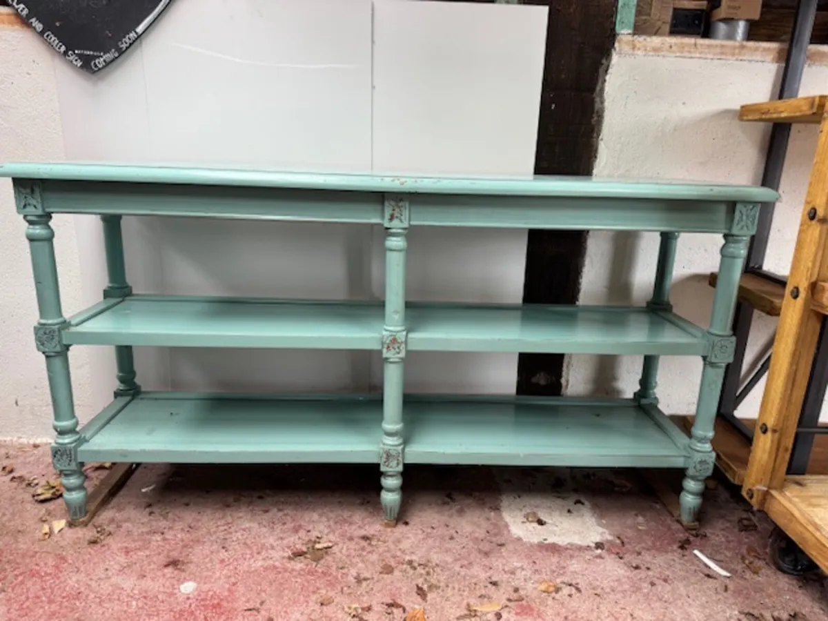 FOR SALE: Vintage Turquoise Console Table – €70 - Image 3