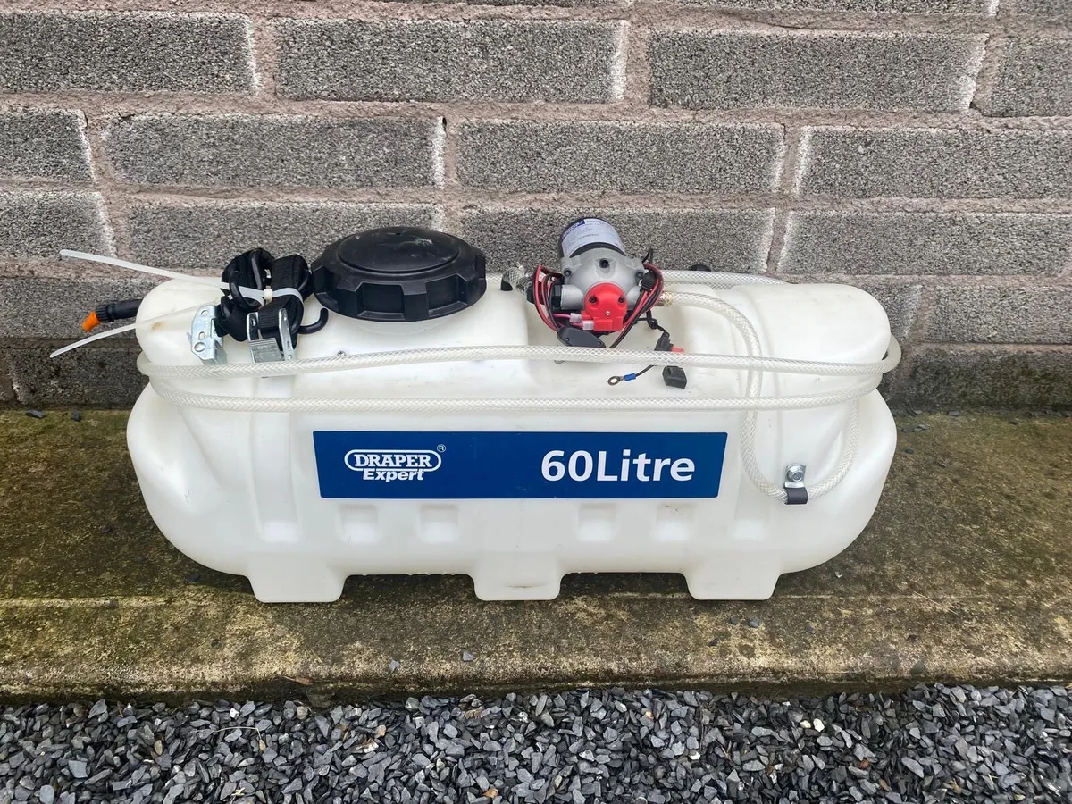 Draper expert 60 ltr Quad ATV RTV sprayer - Image 1