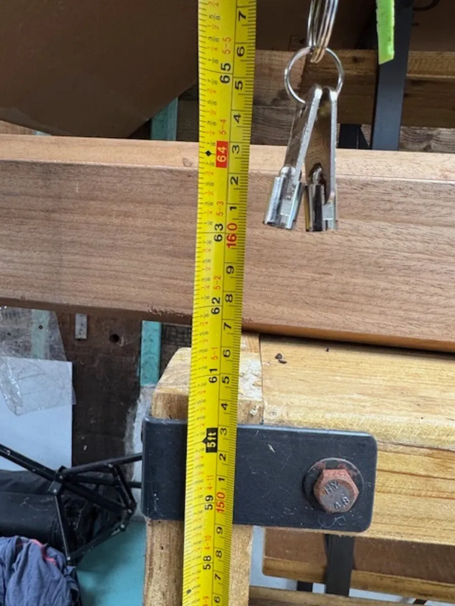FOR SALE: Rolling Wooden Storage Shelf – €120 - Image 4