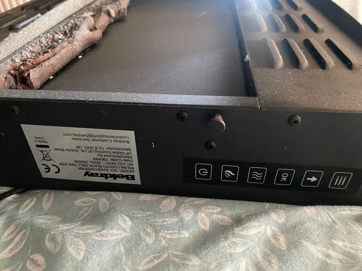Electric fire wall mounted - Image 3