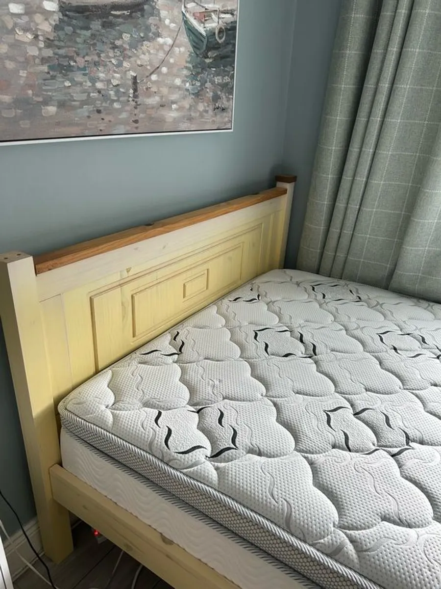 bed and frame - Image 1