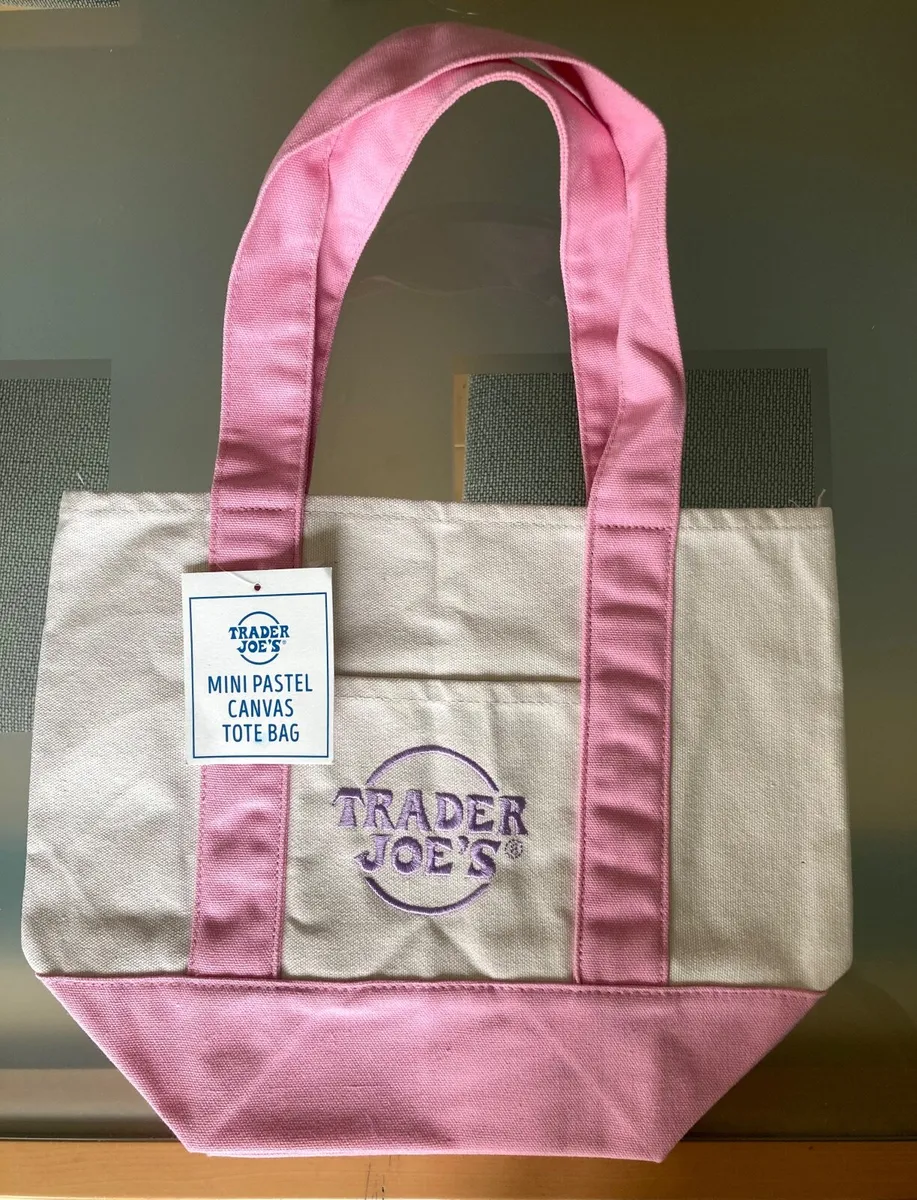 Trader Joes Ltd Ed Spring Small Tote Bag - New - Image 1