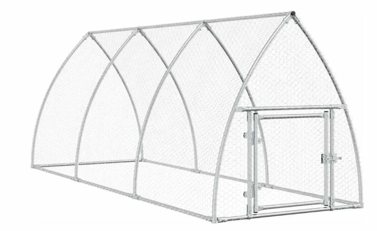 Chicken Cage, Chicken Coop with Waterproof Roof - Image 1