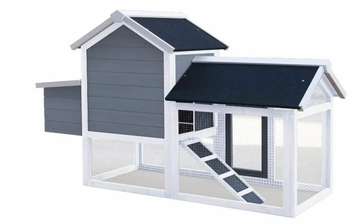 Chicken Coop 1520 x 520 x 920 mm - Image 4