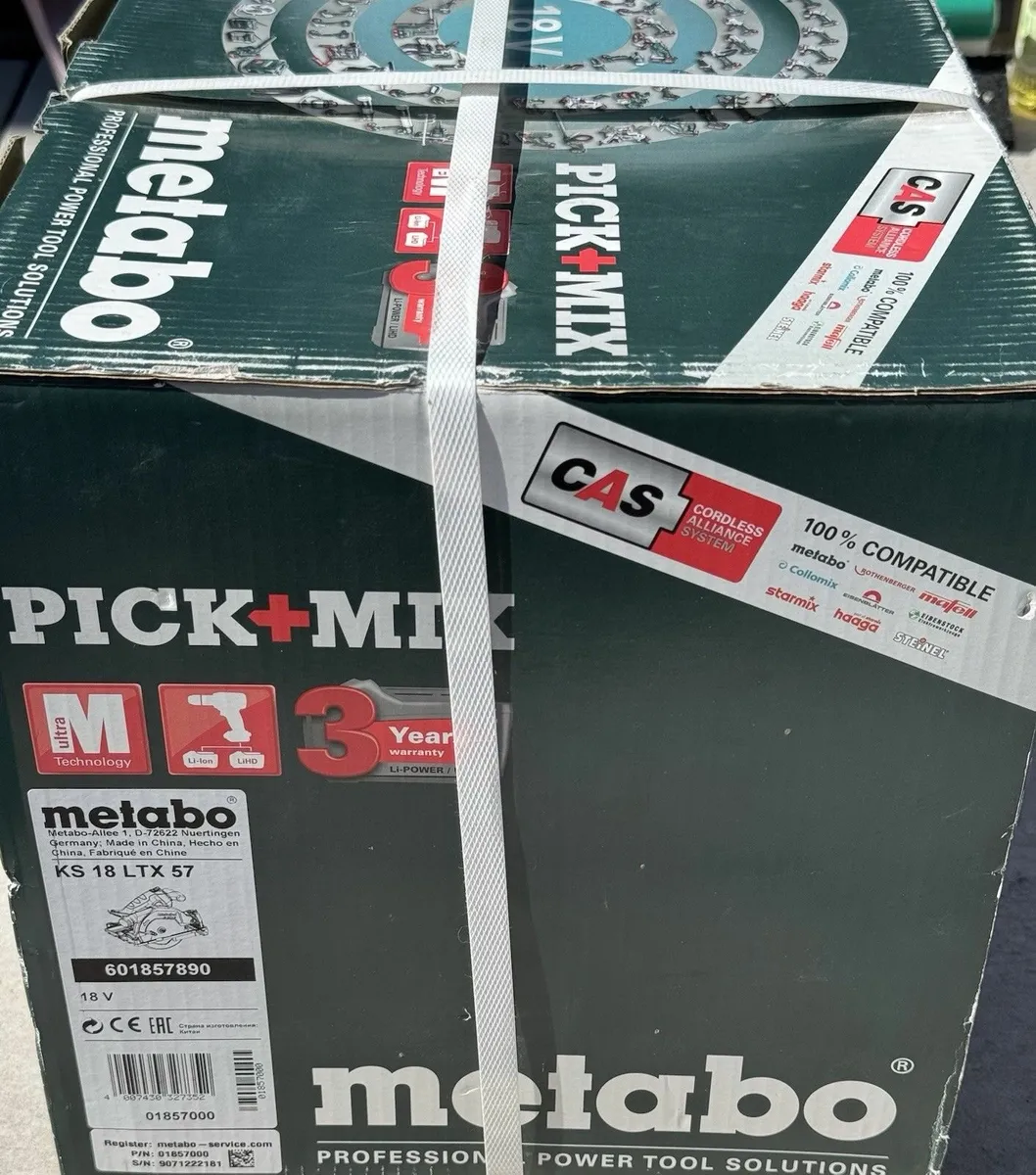 18V Cordless Metabo Circular Saw - Image 2