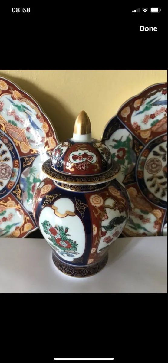 Vintage Gold Imari Set - Image 3