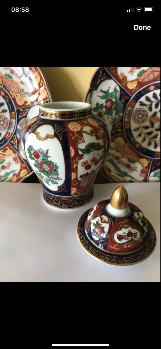 Vintage Gold Imari Set - Image 4