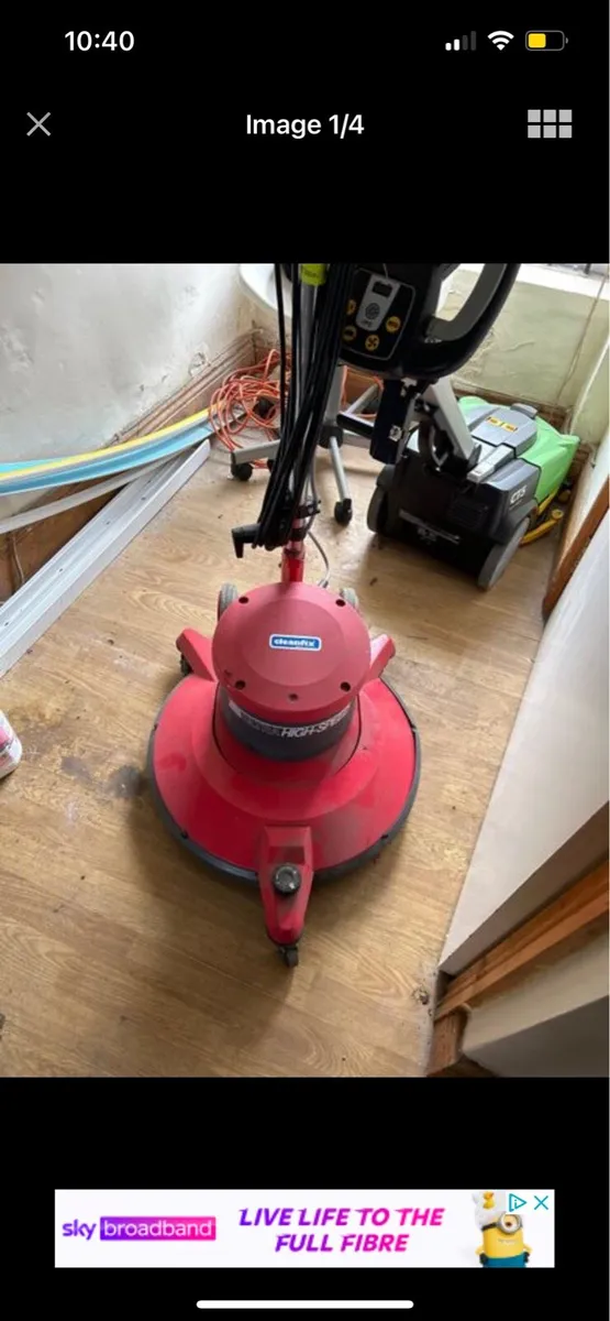 Floor polisher buffer scrubber sander Burnishers - Image 1