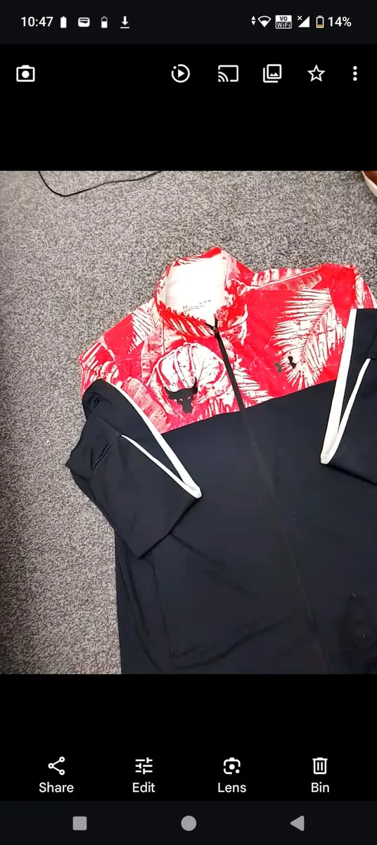 Under Armour, project rock zip up - Image 1