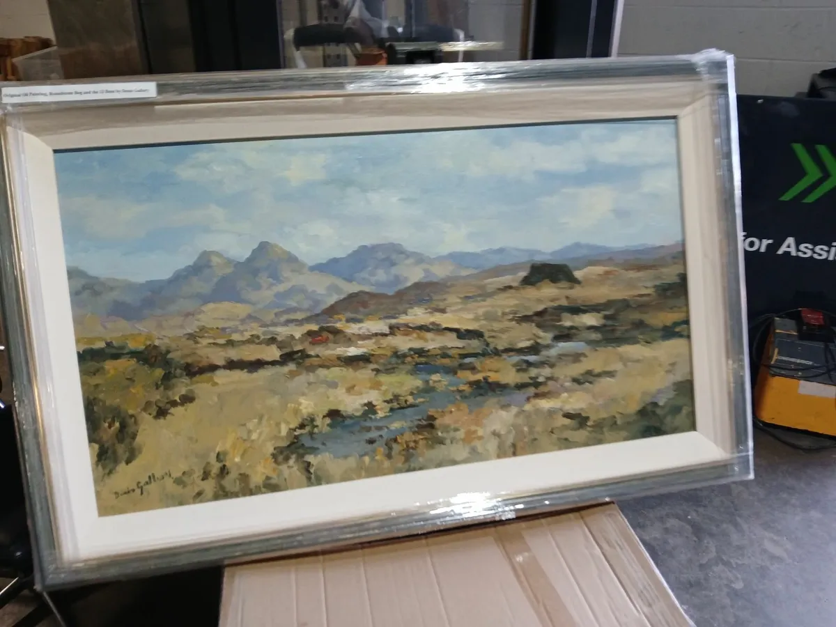 Original  oil painting 🖼 framed connamara - Image 1