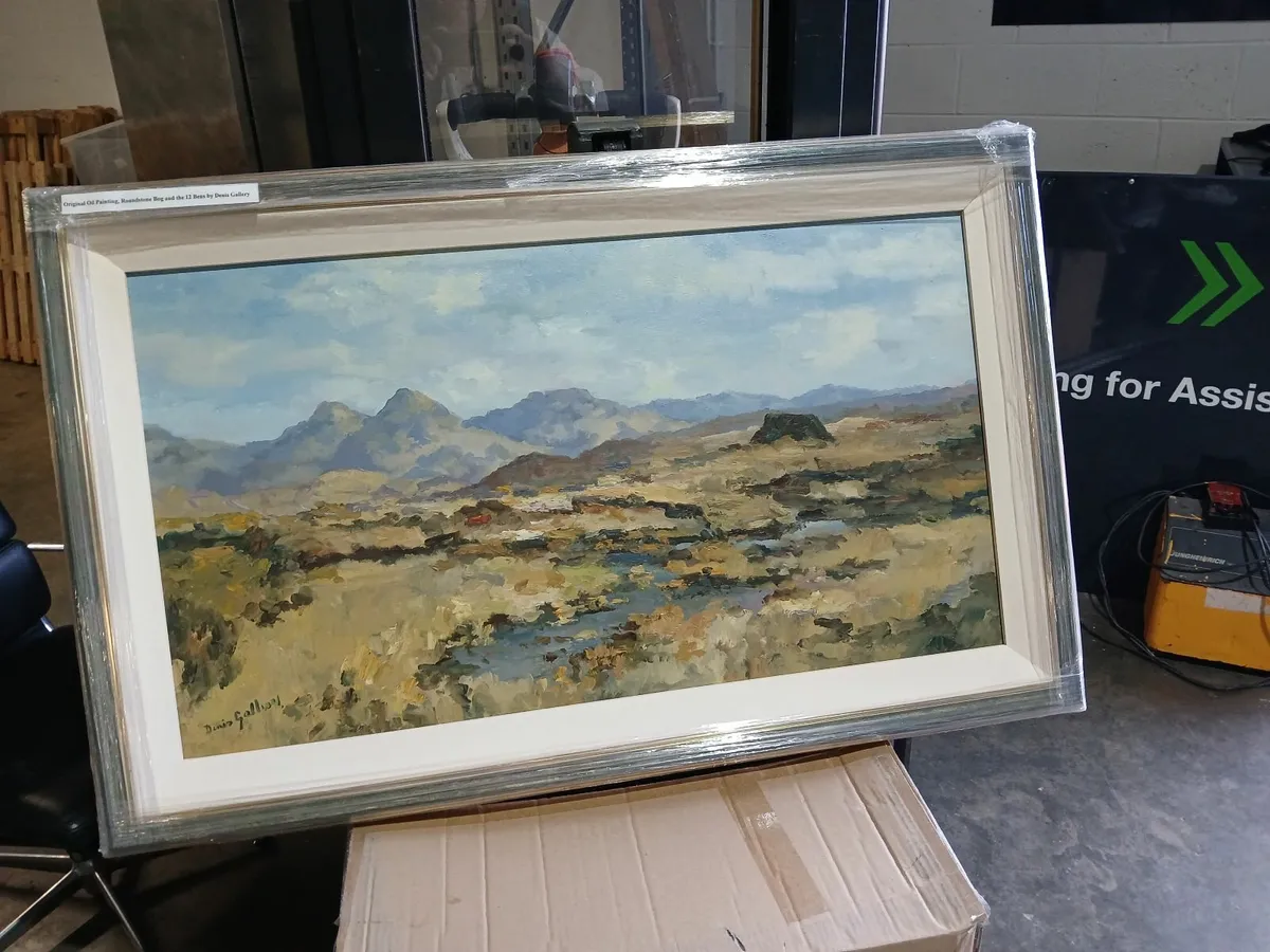 Original  oil painting 🖼 framed connamara - Image 2