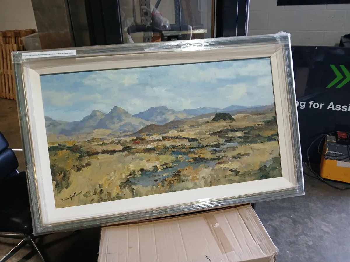 Original  oil painting 🖼 framed connamara - Image 3
