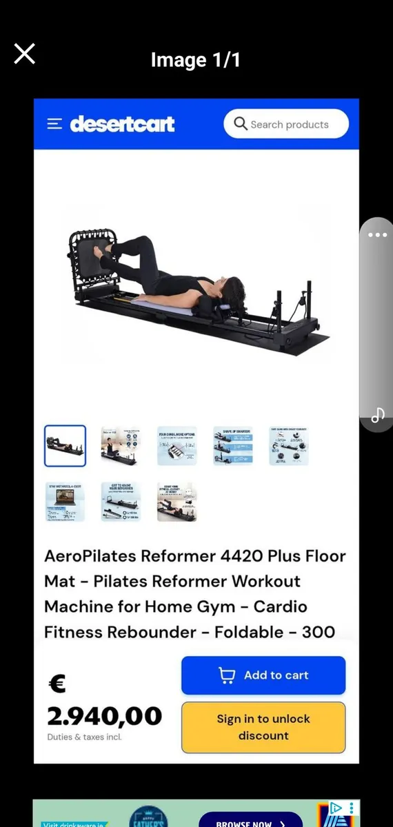 Pilates machine