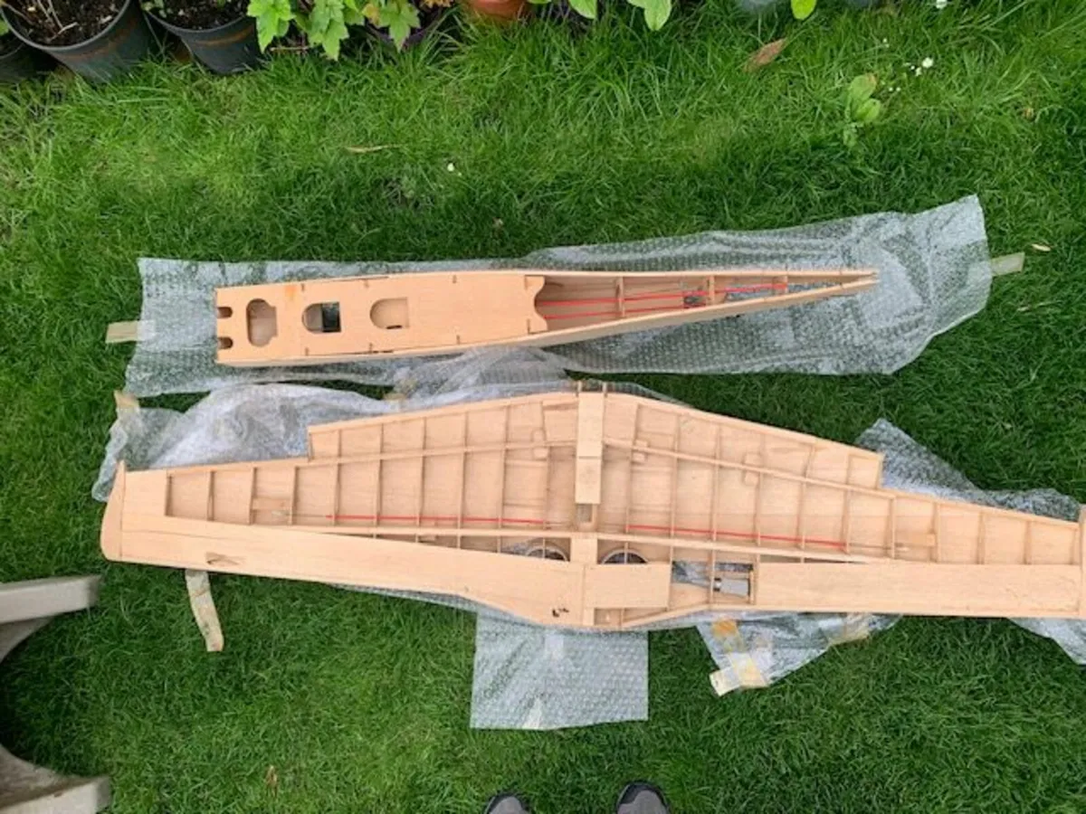 Unfinished Mustang  Balsa Project - Image 3