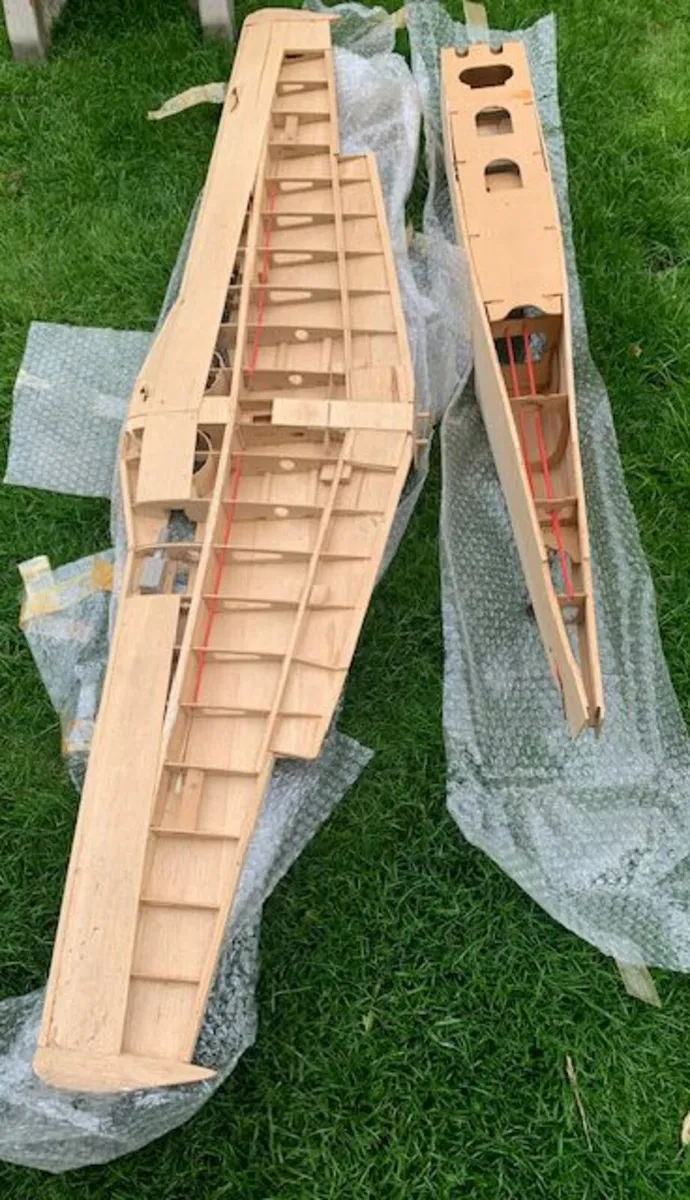 Unfinished Mustang  Balsa Project - Image 4