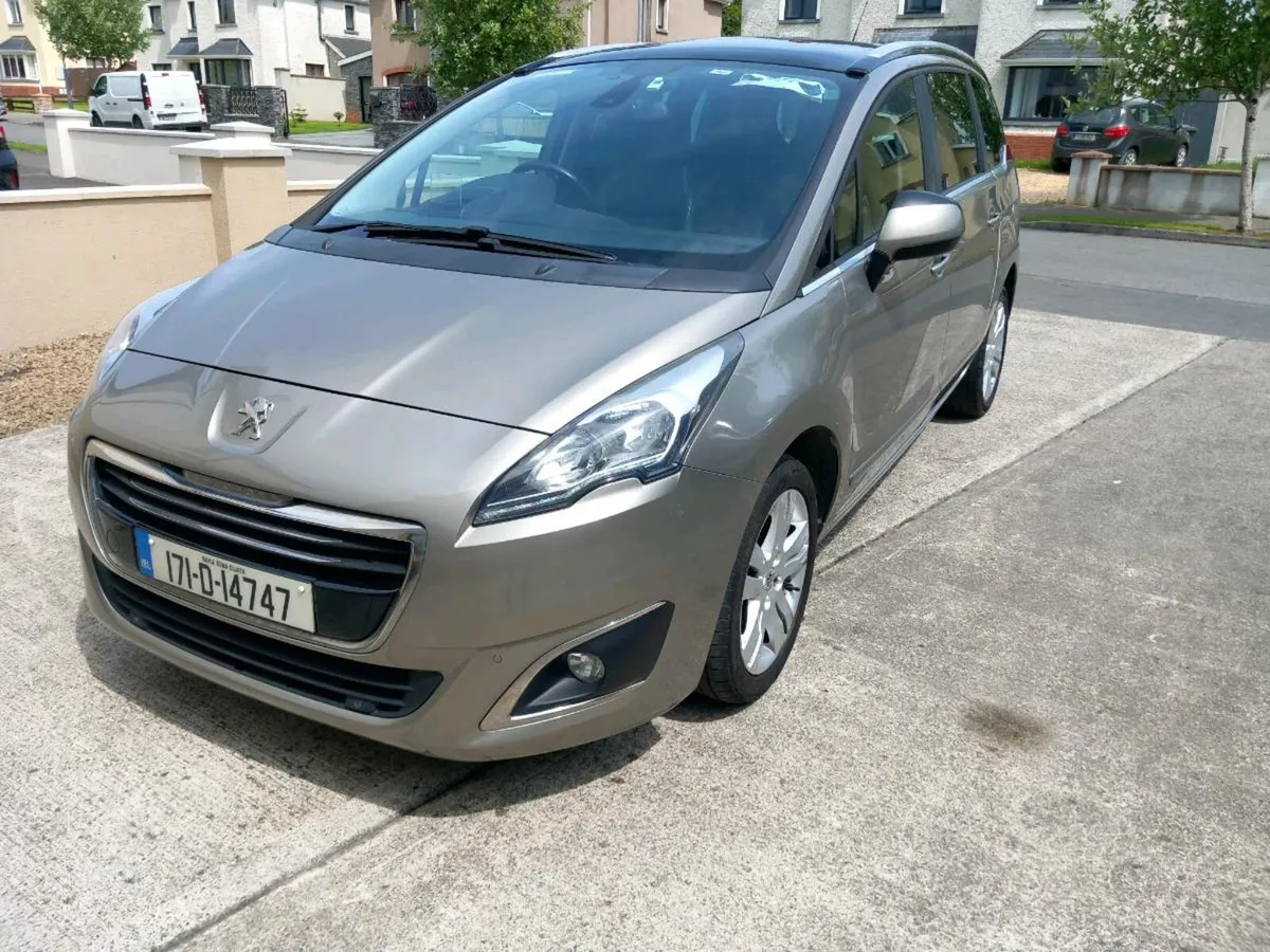 2017 Peugeot 5008 1.6 diesel 7 seater new nct - Image 1