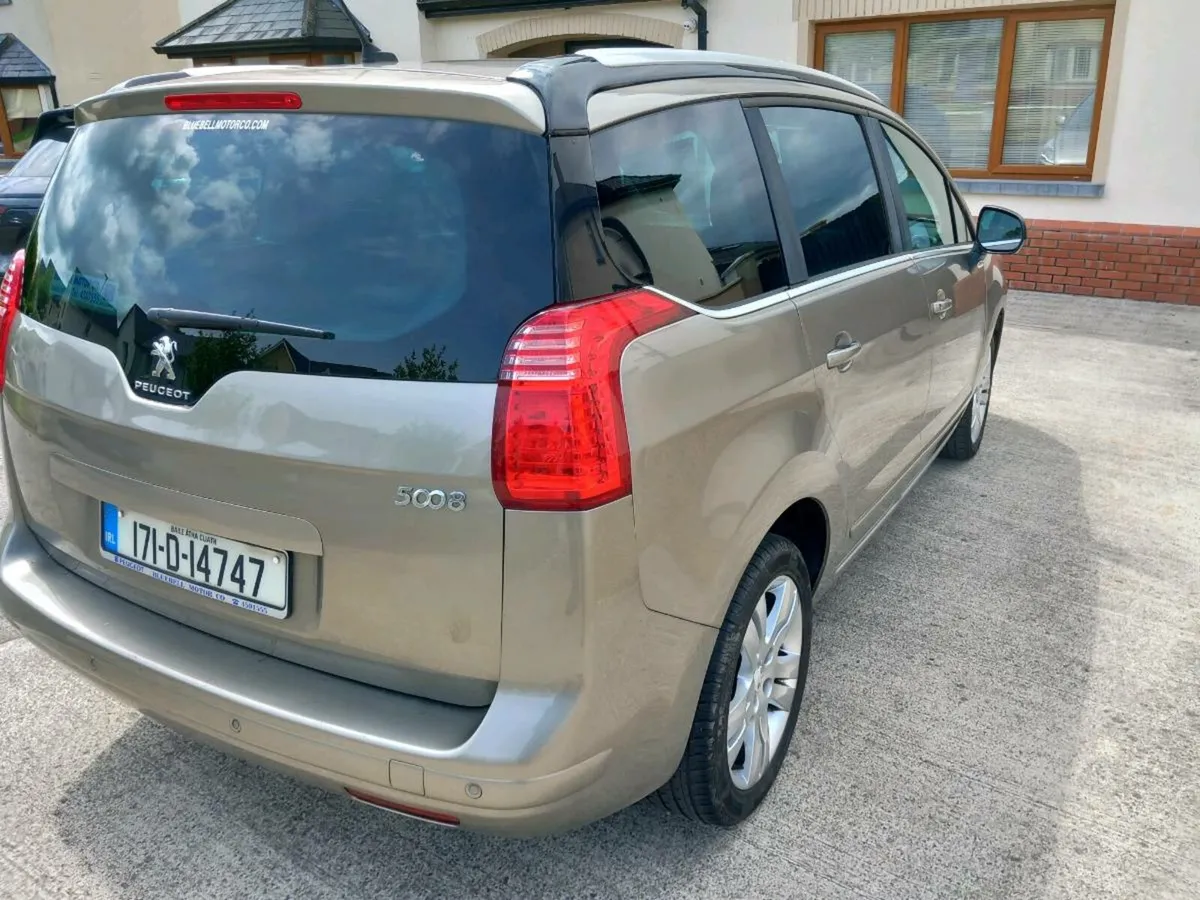 2017 Peugeot 5008 1.6 diesel 7 seater new nct - Image 4