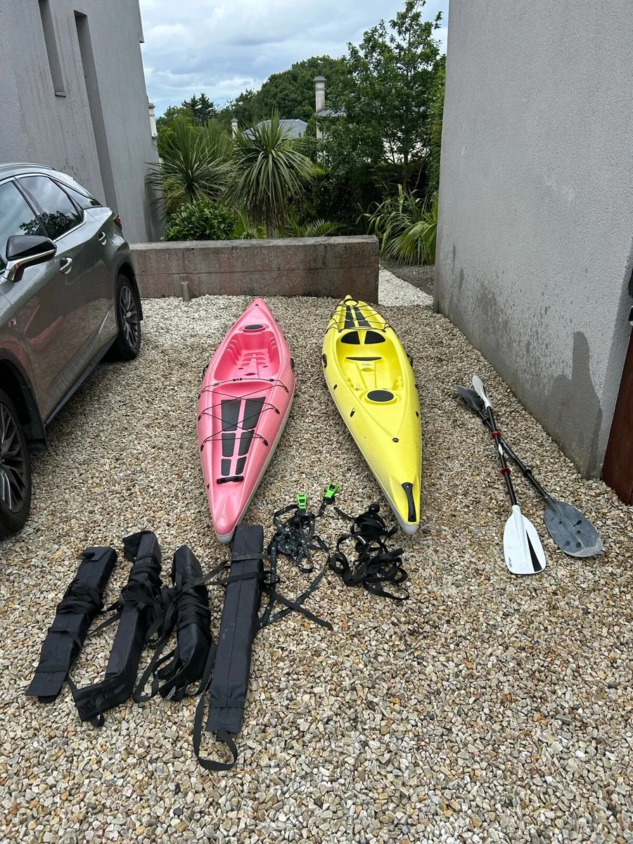 2 BIC sea kayaks