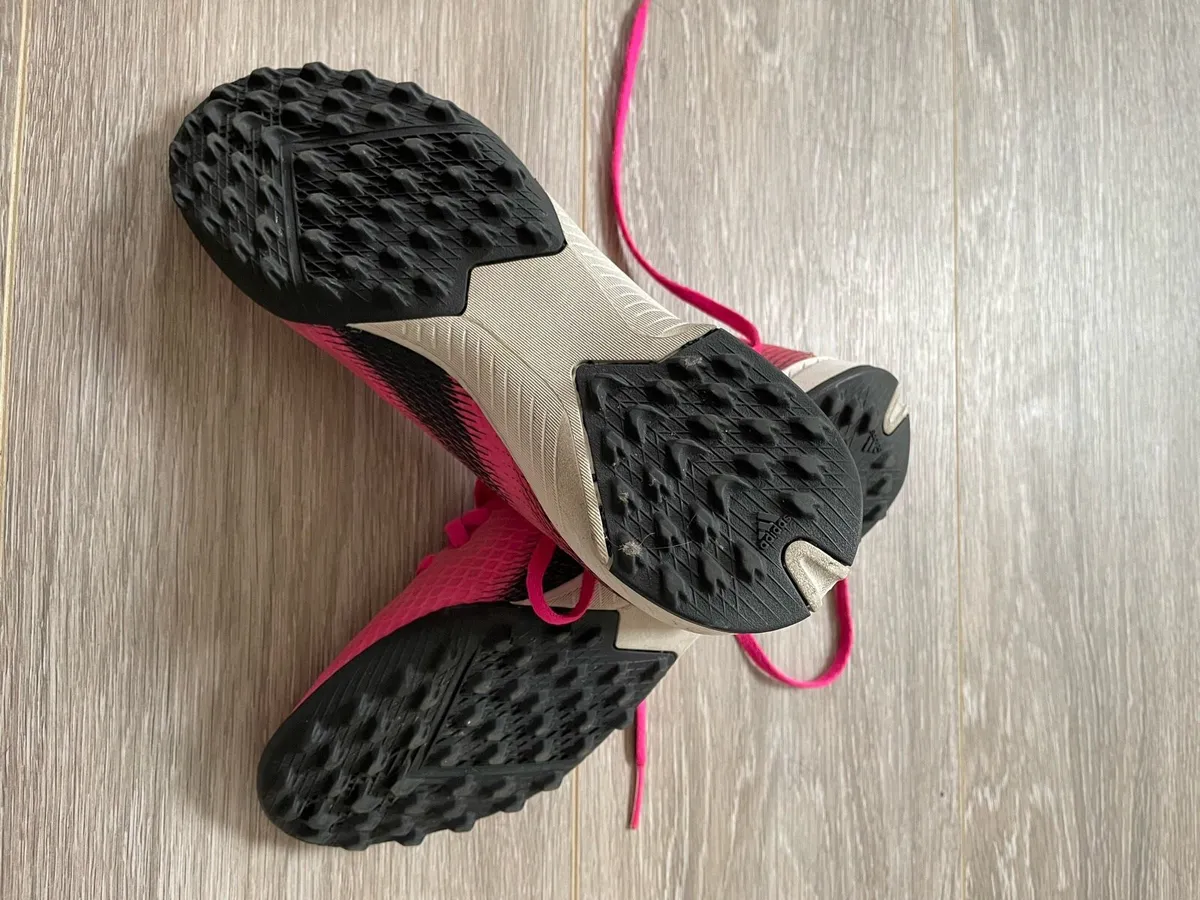 Pink Adidas Boots - Image 2