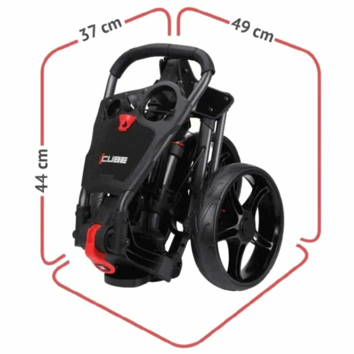 Skymax Cube 3.0 Golf Trolley + 2 FREE Accessories - Image 4