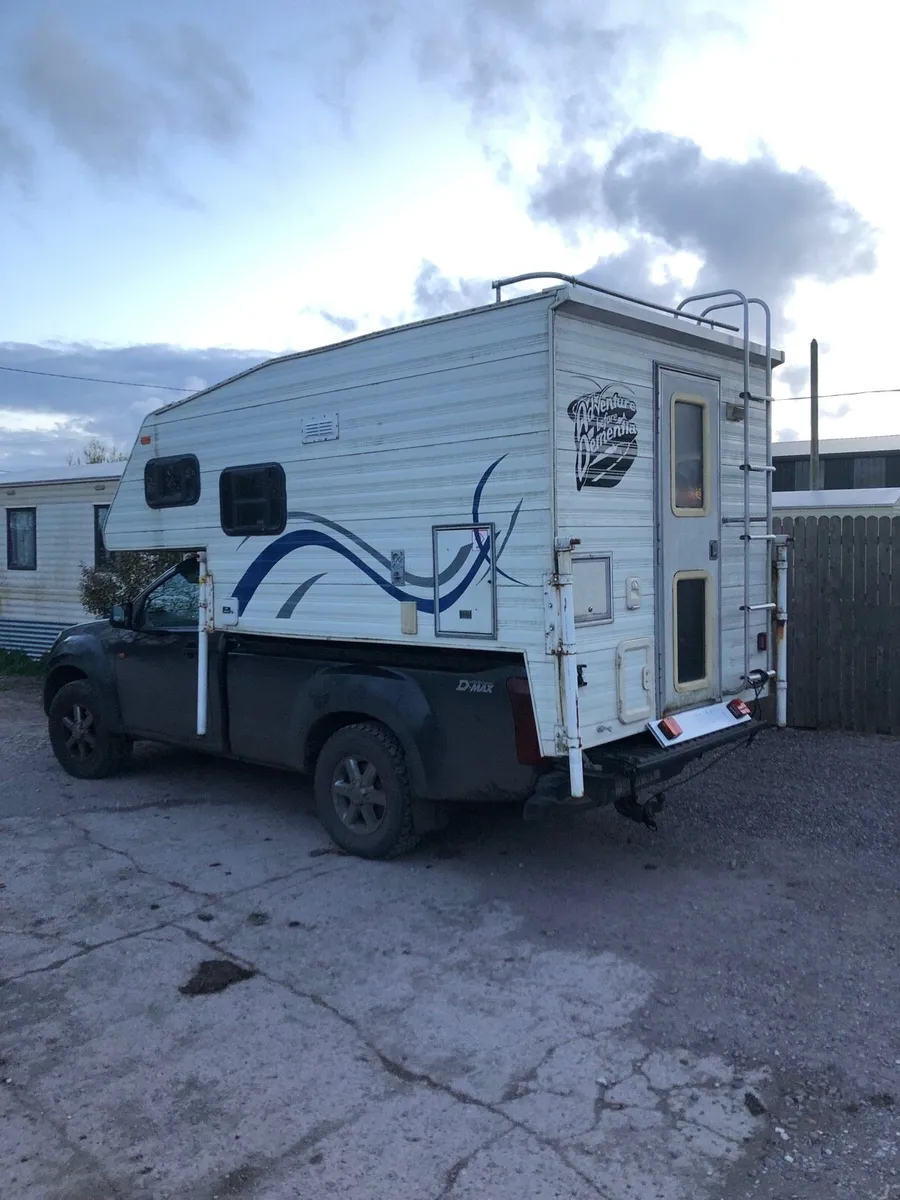 Demountable slide on camper - Image 2
