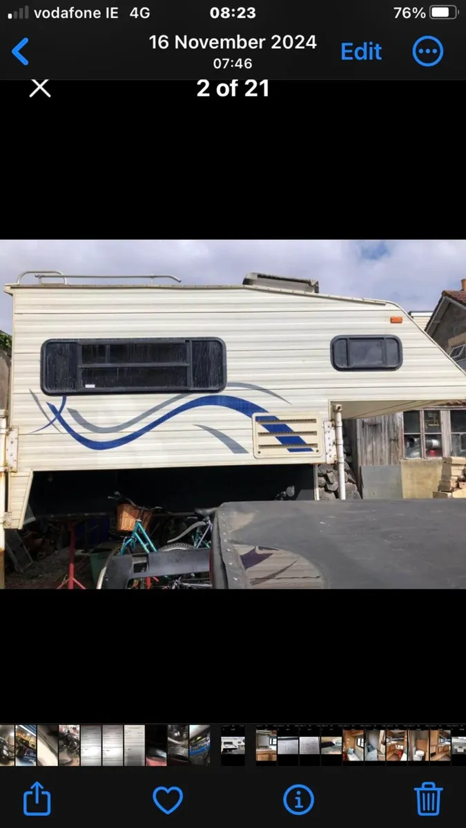 Demountable slide on camper - Image 3