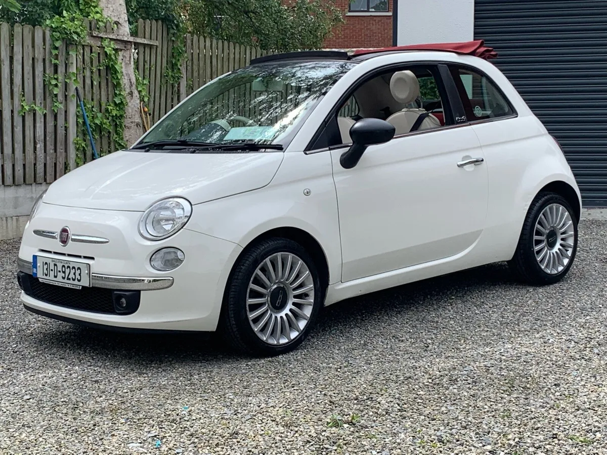 Fiat 500 convertible: only 73,000m New NCT |taxed - Image 2