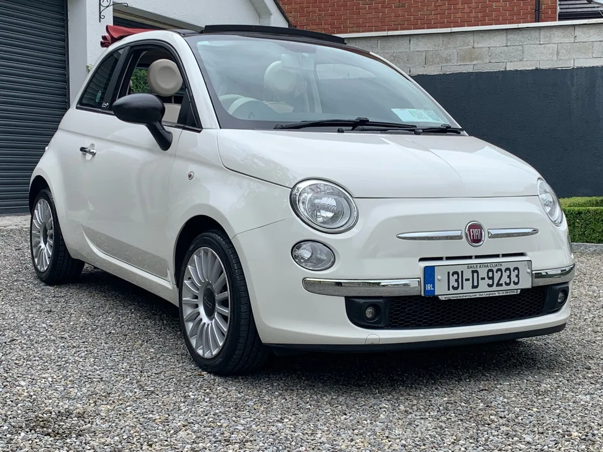 Fiat 500 convertible: only 73,000m New NCT |taxed - Image 3