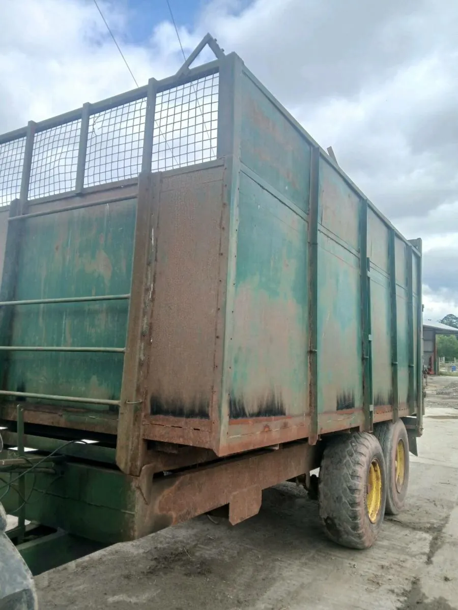 Lee silage trailer - Image 2