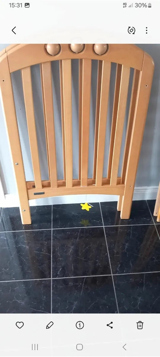 Children's cot bed - Image 2