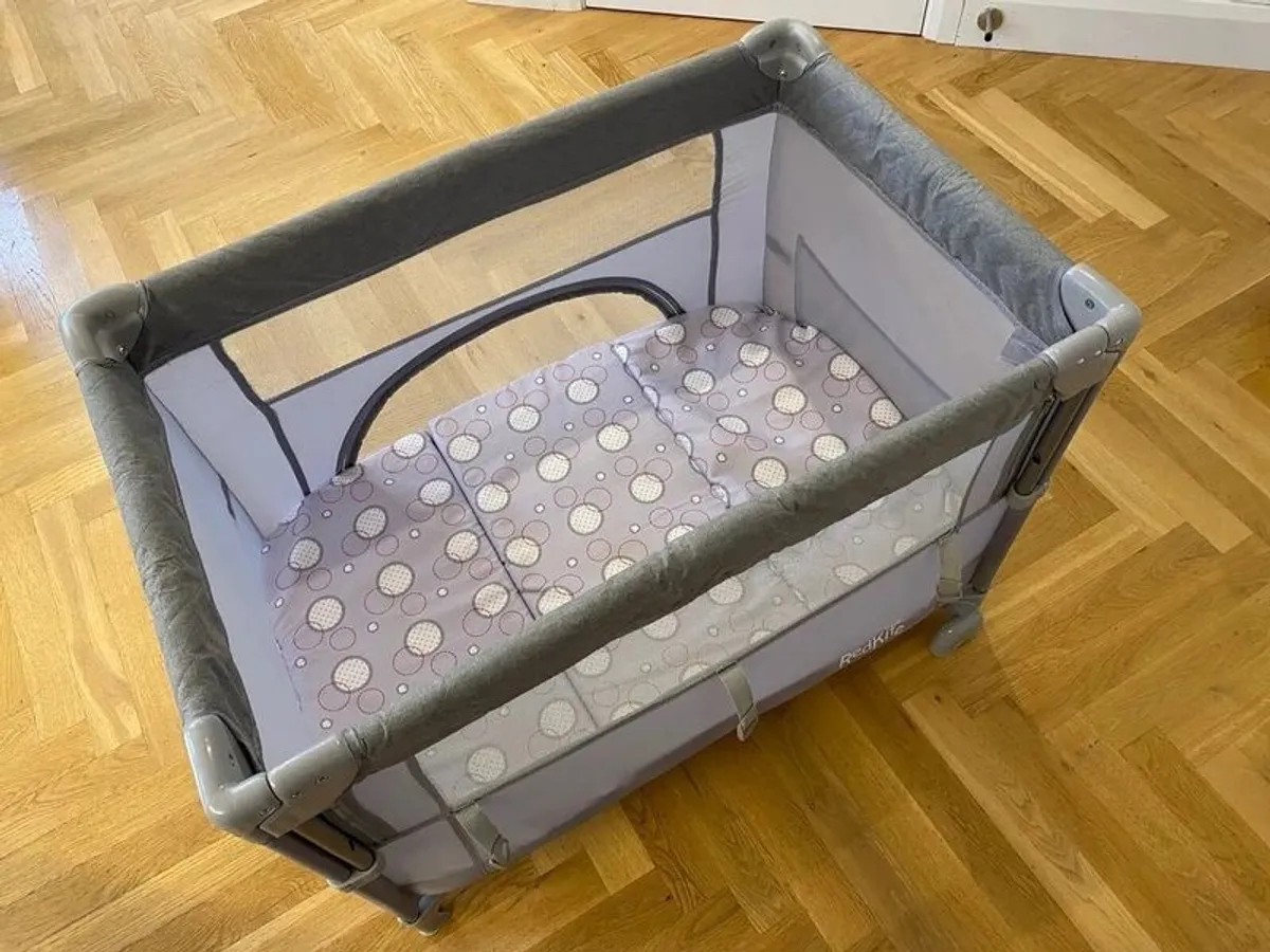 Travel Cot & Mattress - Image 1