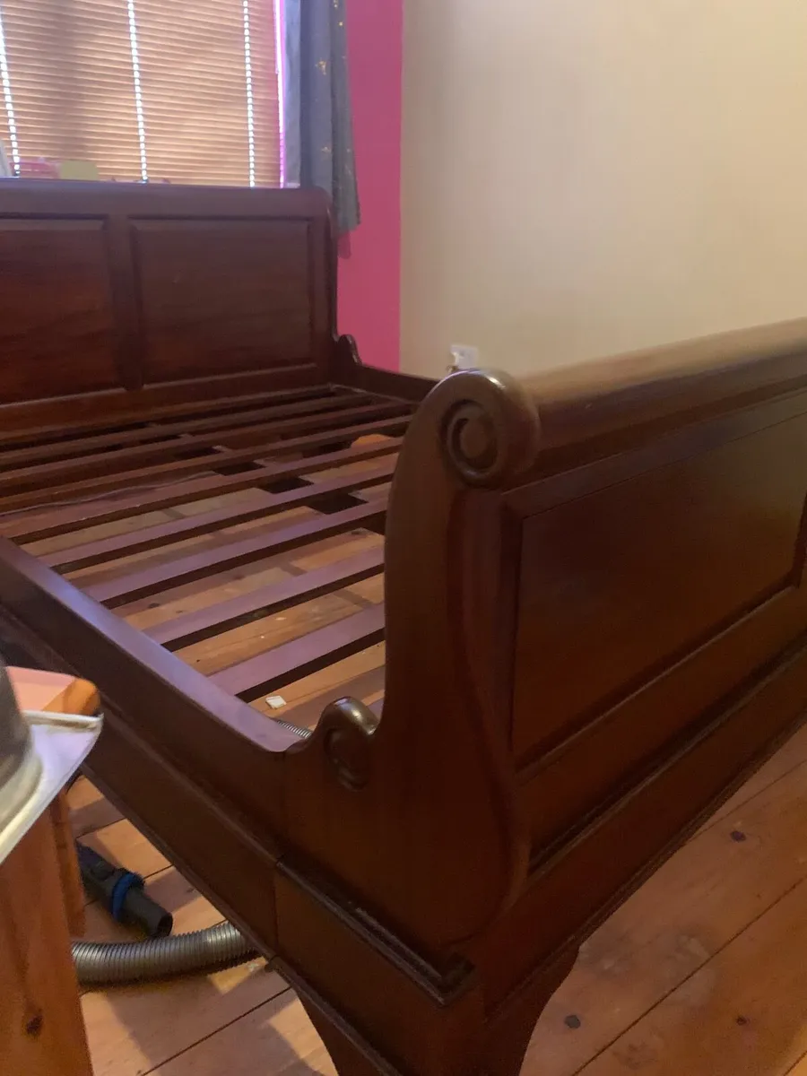 King size bed frame - Image 1