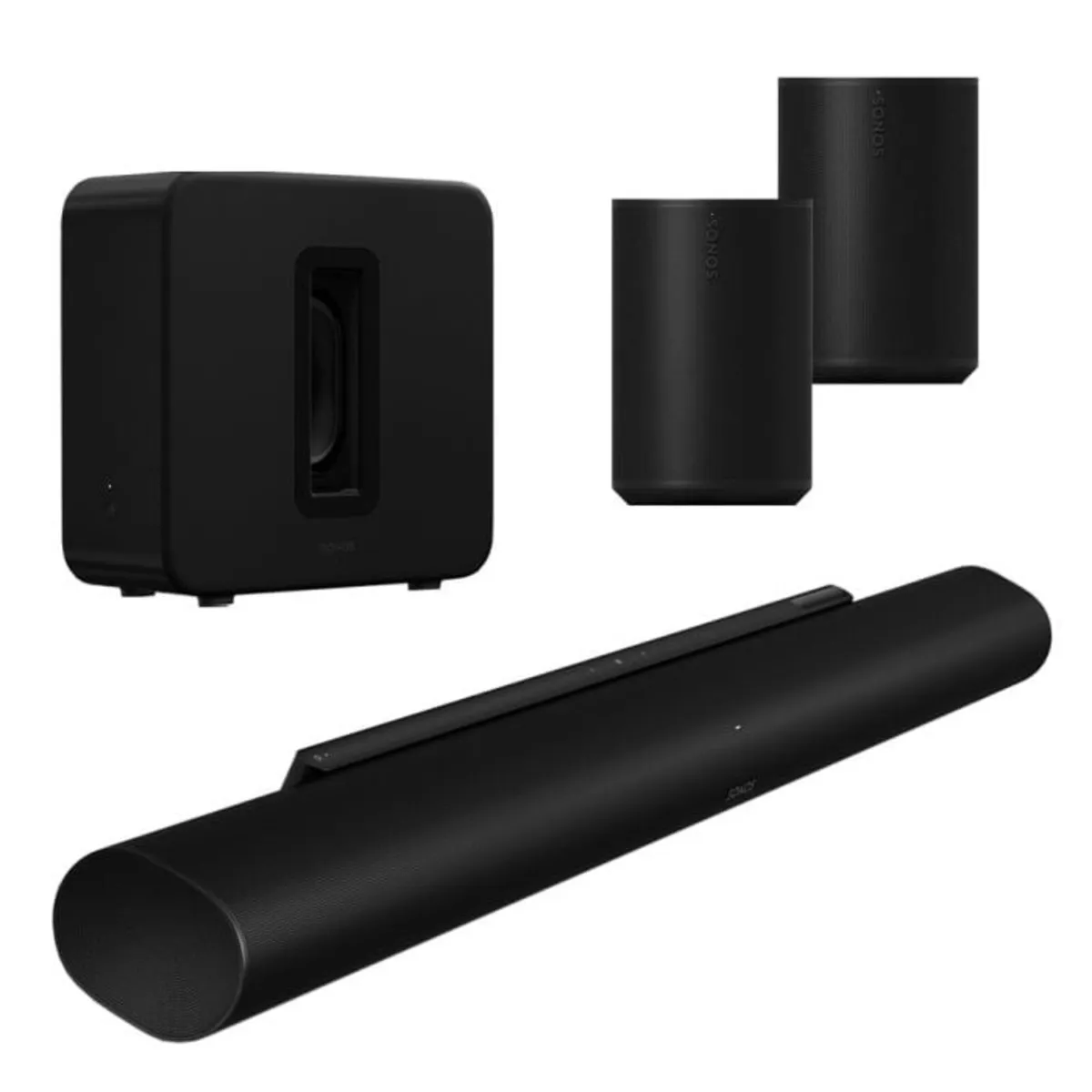 Sonos Arc Ultra, Sub 4 + 2 Era 100’s New. NO OFFER