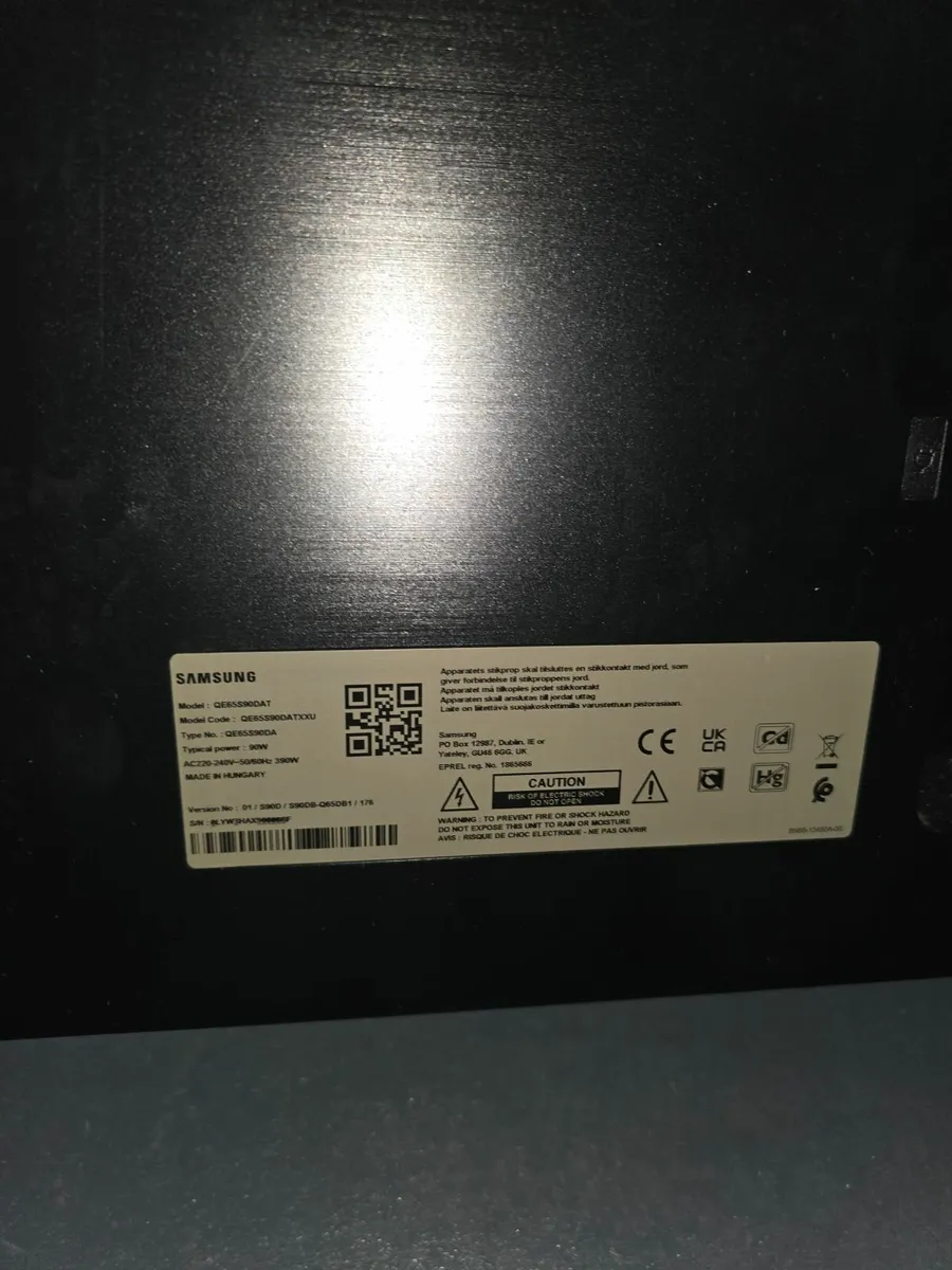 65" SAMSUNG QE65S90DATXXU Smart 4K Ultra HD HDR OL - Image 4