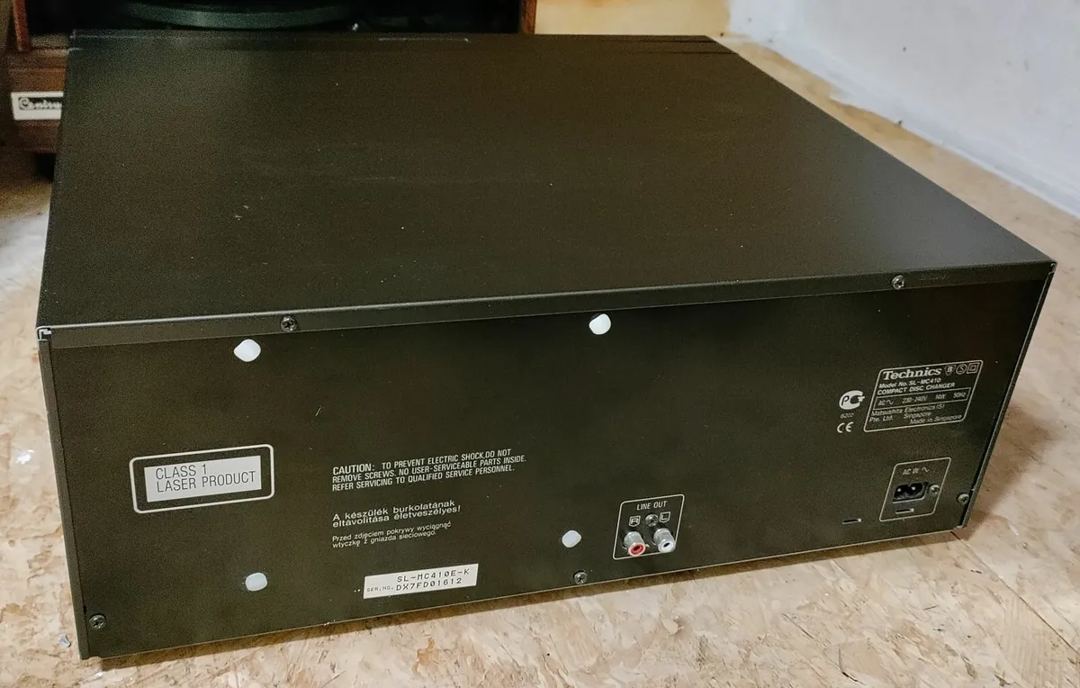 Technics SL-MC410 110 Disc CD Changer - Image 3