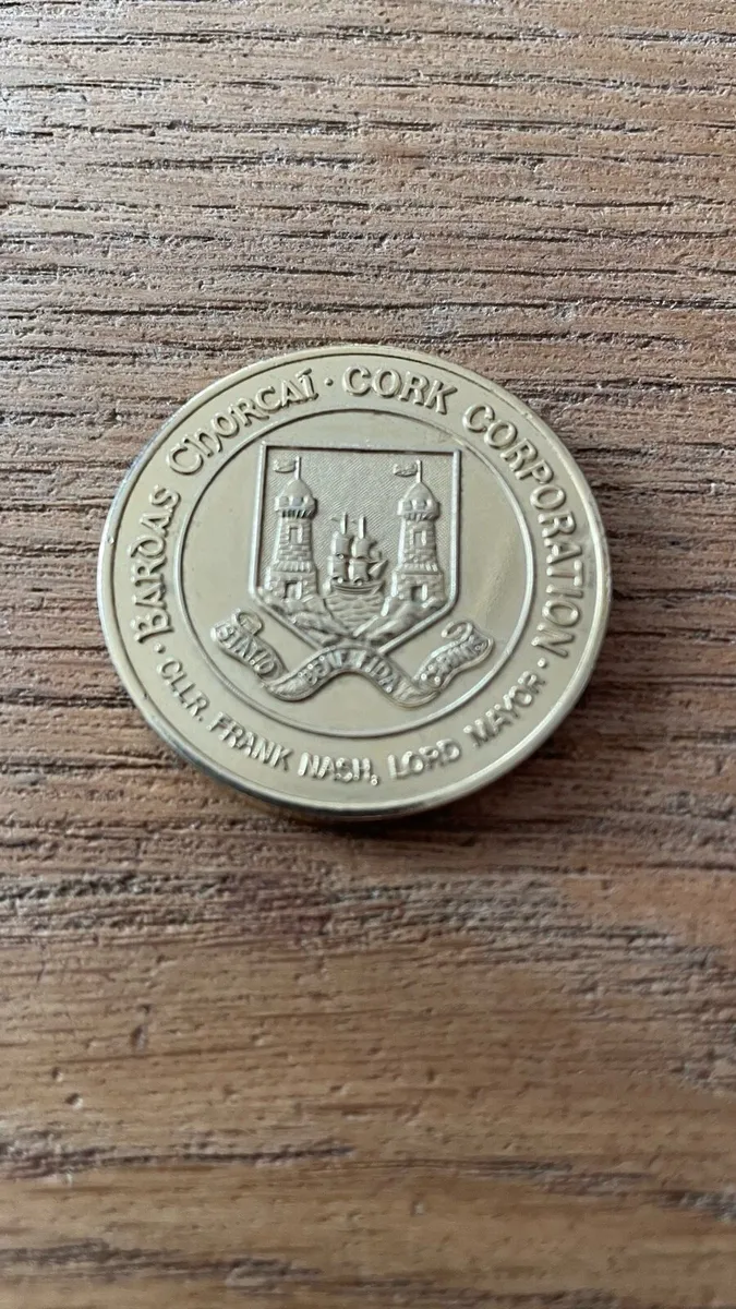 Cork all Ireland double commemorative 1990 medal - Image 2