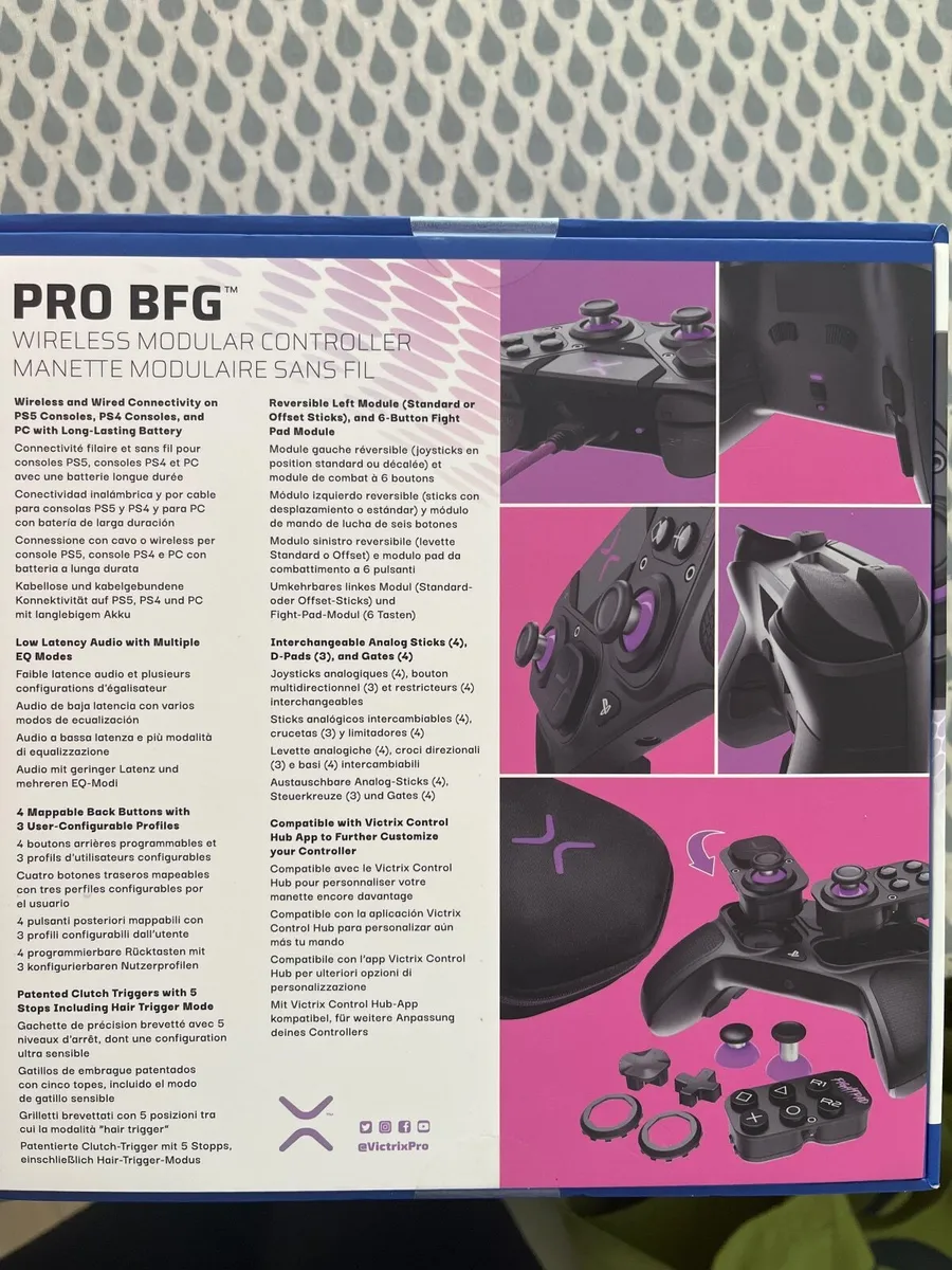 Victrix  pro bfg PlayStation  controller - Image 2