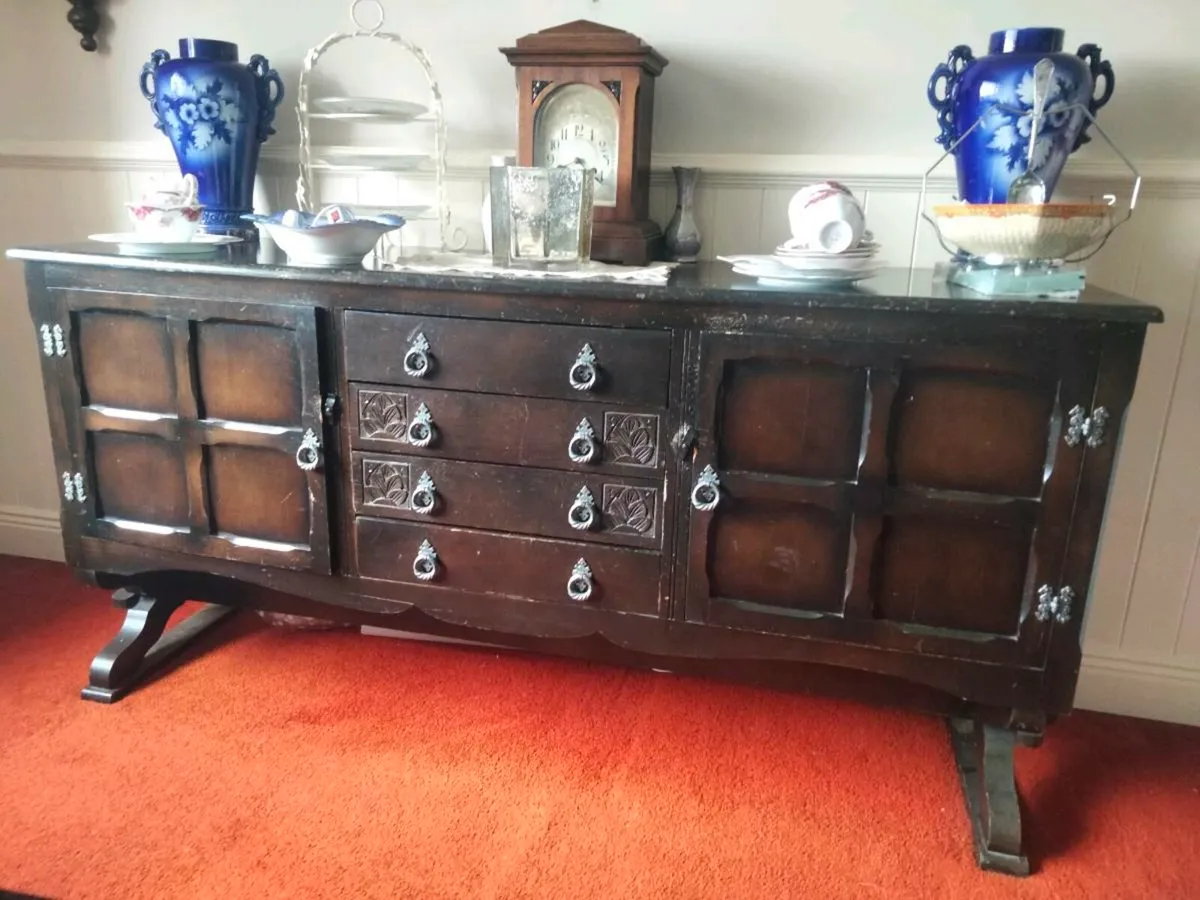 Oak Side Board
