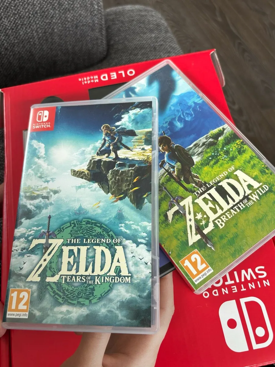 Nintendo Switch Oled + Zelda - Image 1