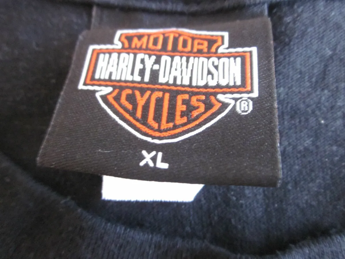 HarleyDavidson Eagle100Years Blue Chicago T/Shirt - Image 4
