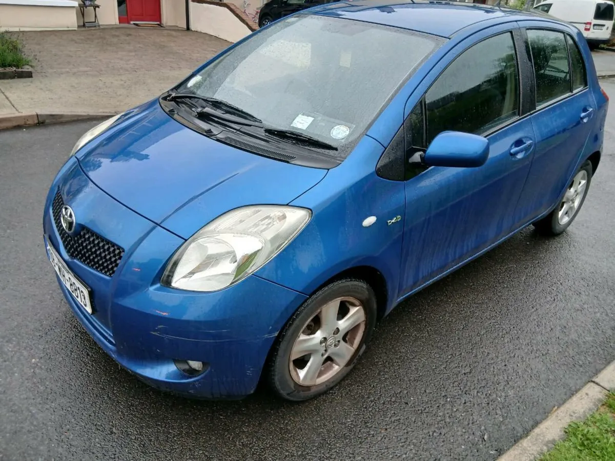 2008 toyota yaris 1.4 diesel Nct and tax - Image 2