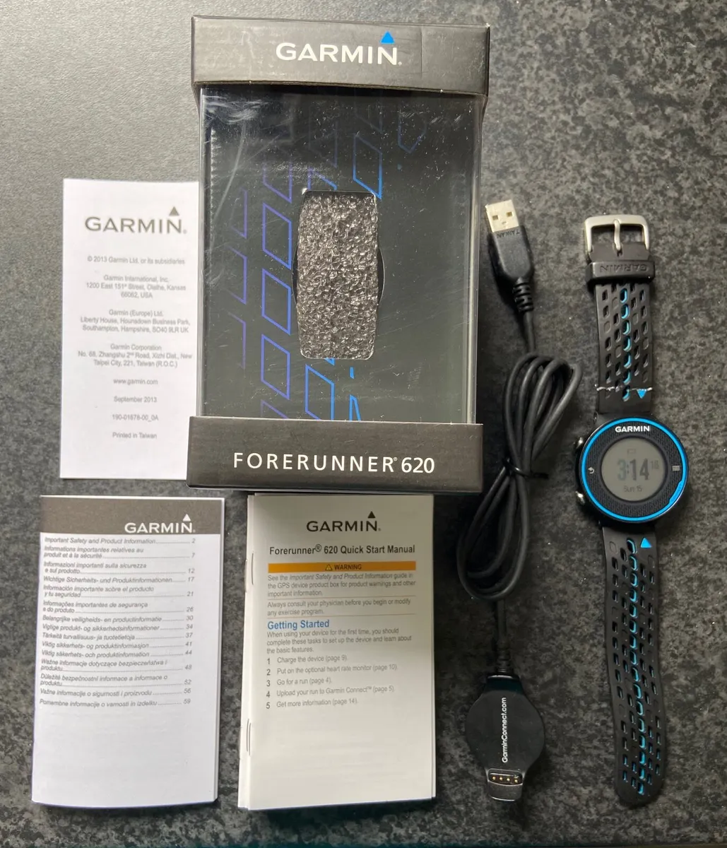 Garmin Forerunner 620 Watch - Image 1