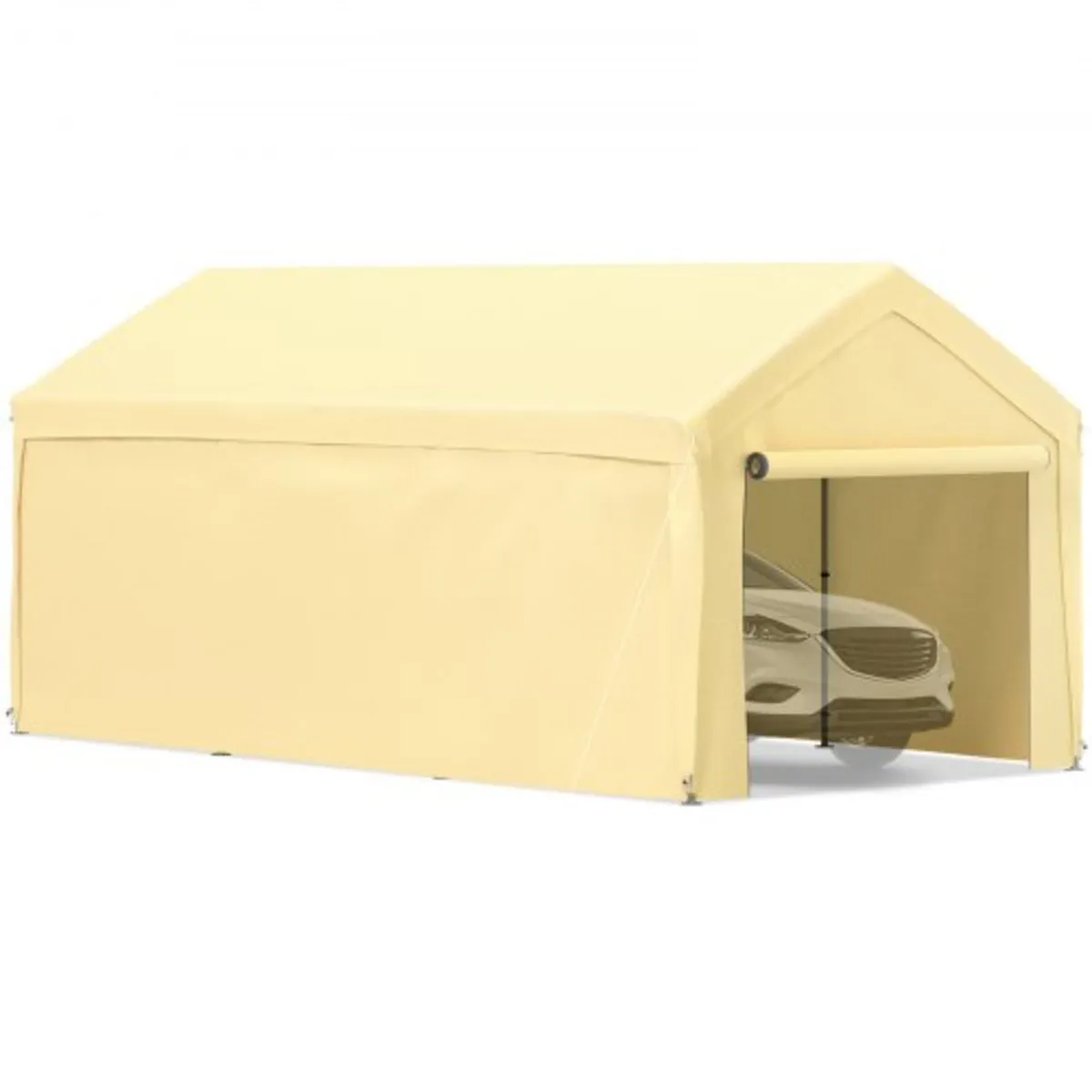 10 x 20 ft Carport Car Canopy, Heavy Duty Garage S